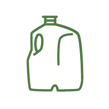 gallon milk jug icon