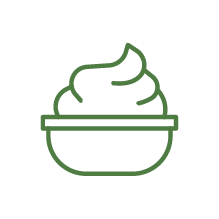 bowl of sour cream icon