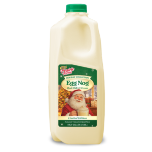 Prairie Farms Holiday Collection Egg Nog half gallon container