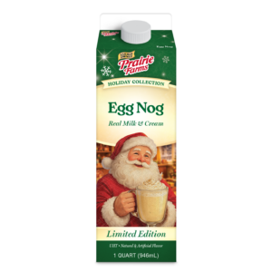 Prairie Farms Limited Edition UHT Egg Nog 1 quart container