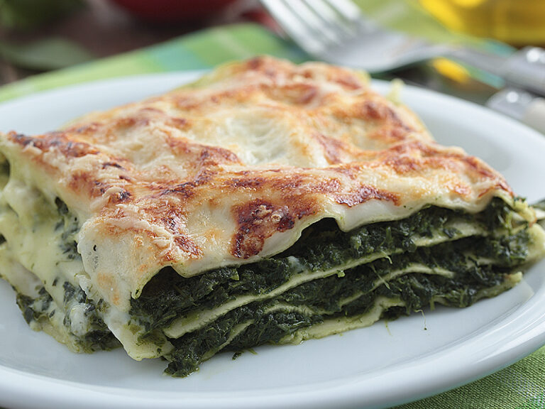 Spinach & Cottage Cheese Lasagna Prairie Farms Dairy, Inc.