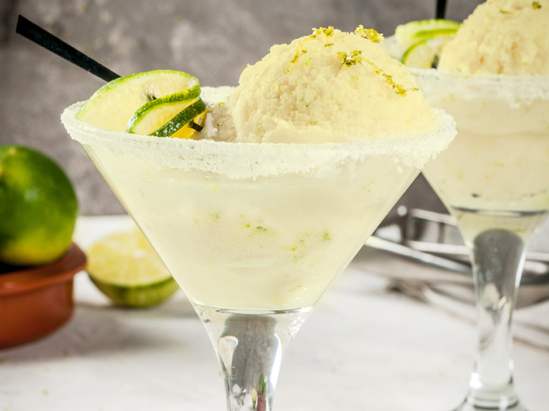 Margarita Ice Cream Float - Prairie Farms Dairy, Inc.