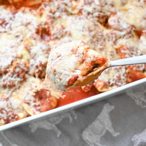 Cheese and Sausage Stuffed Shells - Prairie Farms Dairy, Inc.
