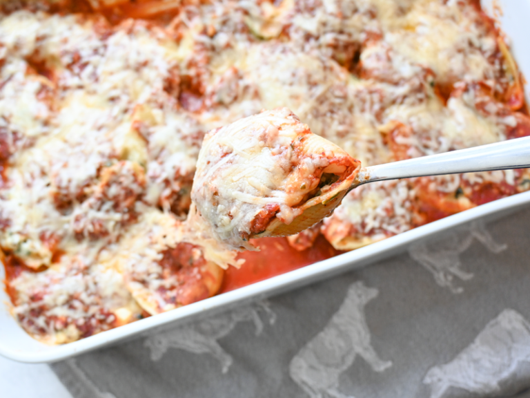 Cheese and Sausage Stuffed Shells - Prairie Farms Dairy, Inc.