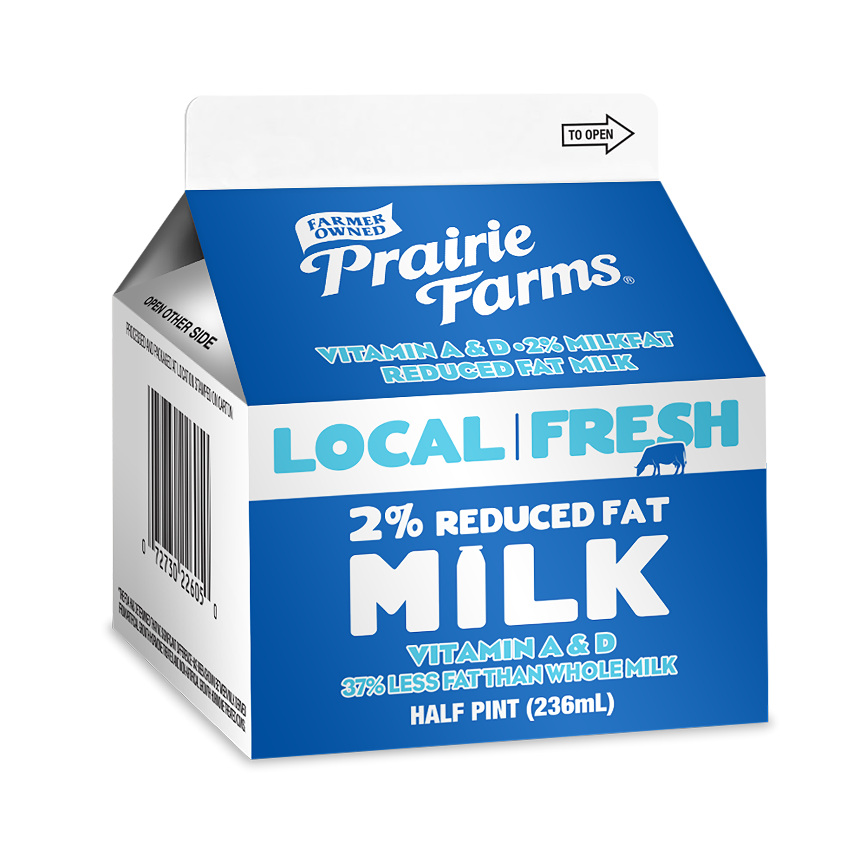 2 Reduced Fat Milk Prairie Farms Dairy Inc 