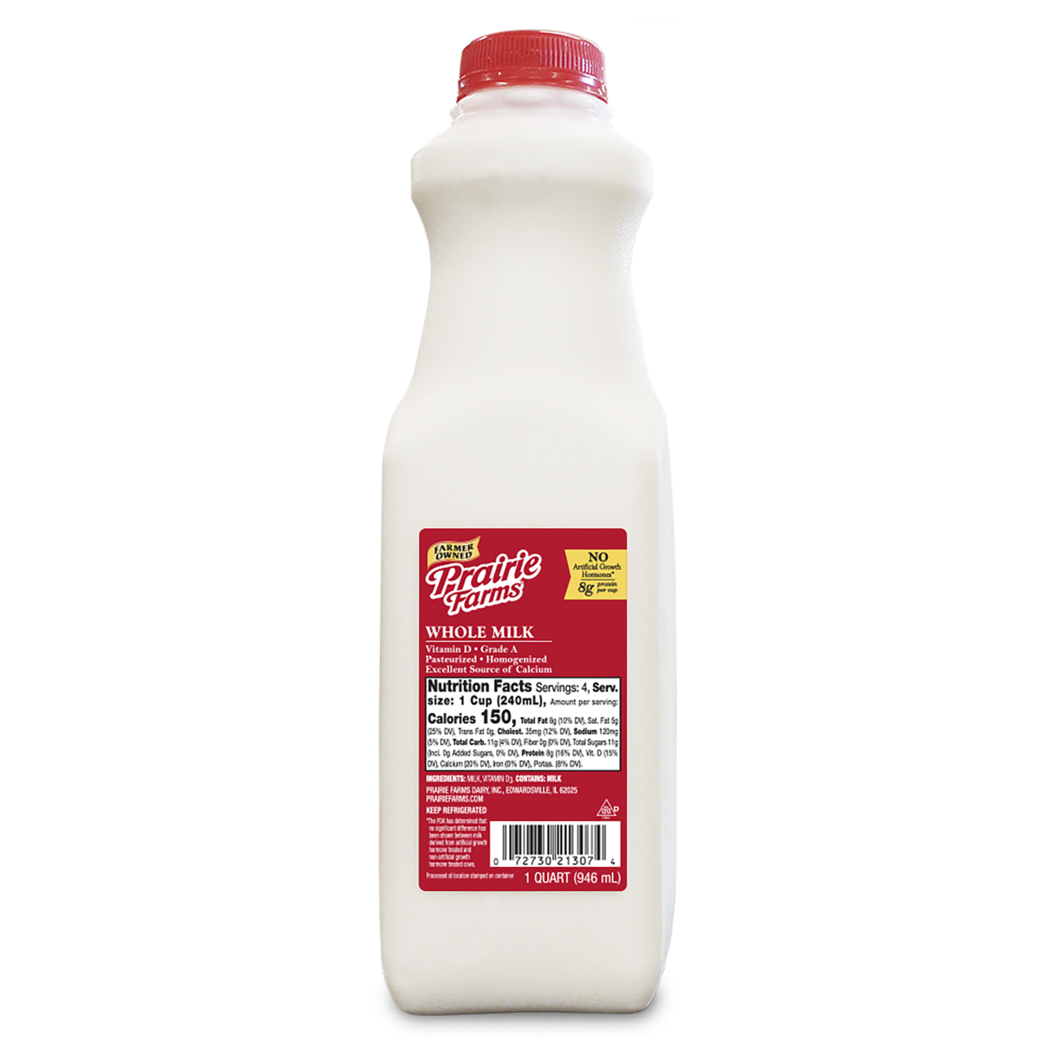 Whole, Vitamin D Milk Prairie Farms Dairy, Inc.